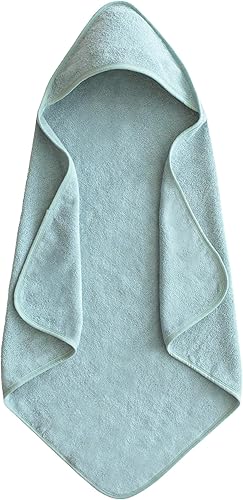 mushie Baby Hooded Towel | Organic Cotton (Blush) - Jamouz