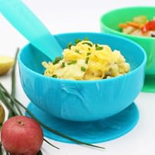 ChooMee IncrediBowl baby kids feeding food silicone suction blw weaning food toddler puree bowls