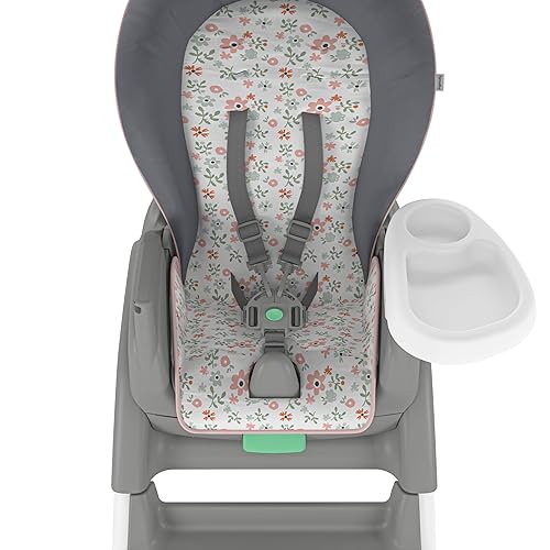 Ingenuity Full Course 6-in-1 High Chair - Baby to 5 Years Old, 6 Convertible Modes, 2 Dishwasher Safe Trays - Astro, 13108 - Jamouz