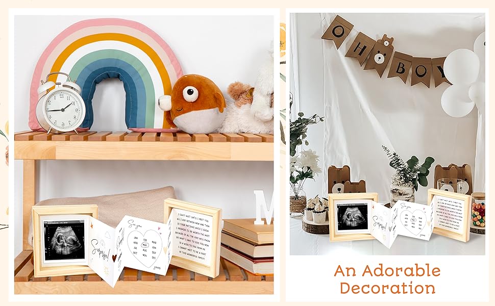 Baby Announcement box for grandma