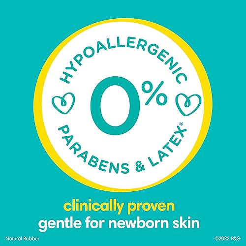 Pampers Swaddlers Diapers Preemie - Size P1, 27 Count, Ultra Soft Disposable Baby Diapers (Pack of 4) - Jamouz