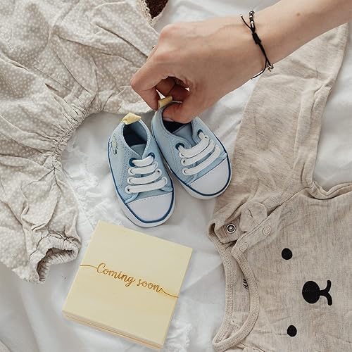 Pregnancy Announcement for Grandparents, Grandparents Baby Announcement Ideas Sonogram Picture Frame Wooden Keepsake Box, First Time Grandparents Gift - Jamouz