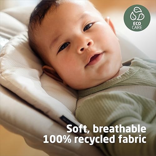 Maxi-Cosi Minla 6 in 1 High Chairs for Babies and Toddlers, Portable High Chair, Foldable Toddle and Baby High Chair, High Chair for Chair at Table, Classic Oat - Jamouz