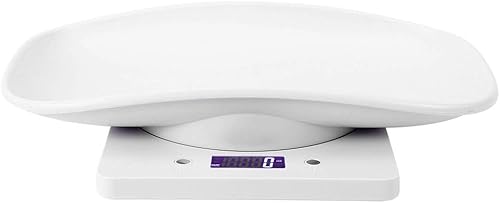 Fdit 10kg/1g Digital Small Pet Weight Toddler Scale Infant Scale Measure Babies Pets Accurately for Cats Dogs Measure Tool Electronic Kitchen Scale - Jamouz