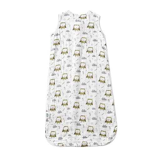 Baby Sleep Sack 2-4 T Baby Wearable Blanket 100% Organic Cotton 0.5 TOG Toddler Sleeping Sack 2- Way Zipper Soft Lightweight X-Large Pup - Jamouz