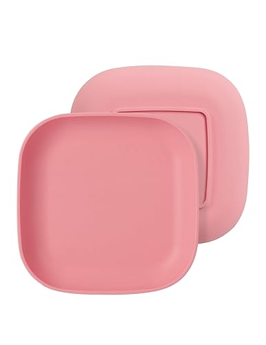 BABELIO Powerful Suction Plates for Baby and Toddler, 100% Food Grand Silicone, Divided, BPA Free, Microwave & Dishwasher Safe, Stay Put, 3 Pack - Jamouz