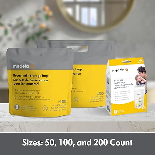 Medela Breast Milk Storage Bags, 100 Count - Jamouz