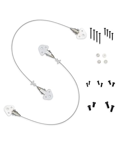 Cardinal Gates Furniture-to-Wall Safety Strap, 2-Pack - Jamouz