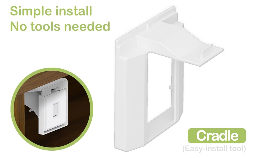 simple install no tools needed