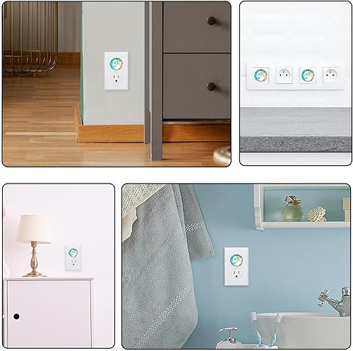 12 PCS Baby Child Proofing Outlet Covers, Electrical Safety Socket Protection Caps for 2-Prong Power Wall Plate Pure Black, czbhg-001 - Jamouz