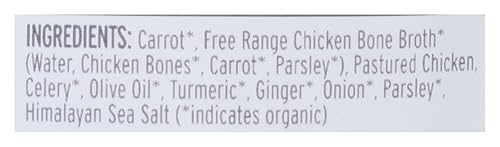 Serenity Kids Bone Broth Puree Made with Organic Veggies - Clean Label Project Purity Award Certified - 3.5 Ounce BPA-Free Pouch - Free Range Turkey Bolognese - 6 Count - Baby Food Turkey Bone Broth - Jamouz