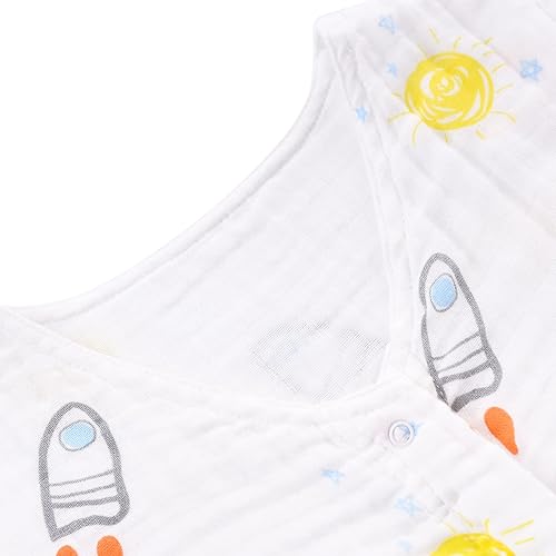 Baby Sleep Sack 2-4 T Baby Wearable Blanket 100% Organic Cotton 0.5 TOG Toddler Sleeping Sack 2- Way Zipper Soft Lightweight X-Large Pup - Jamouz