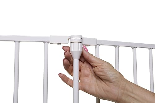 Dreambaby Mayfair Converta & Newport Adapta Baby Safety Gate Extension - 24 inches Wide - White - Model L2040BB - Jamouz
