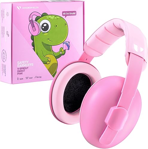 Vanderfields Baby Ear Protection Noise Cancelling Headphones for Babies, Toddlers, Infants 3 months to 2 years - Jamouz