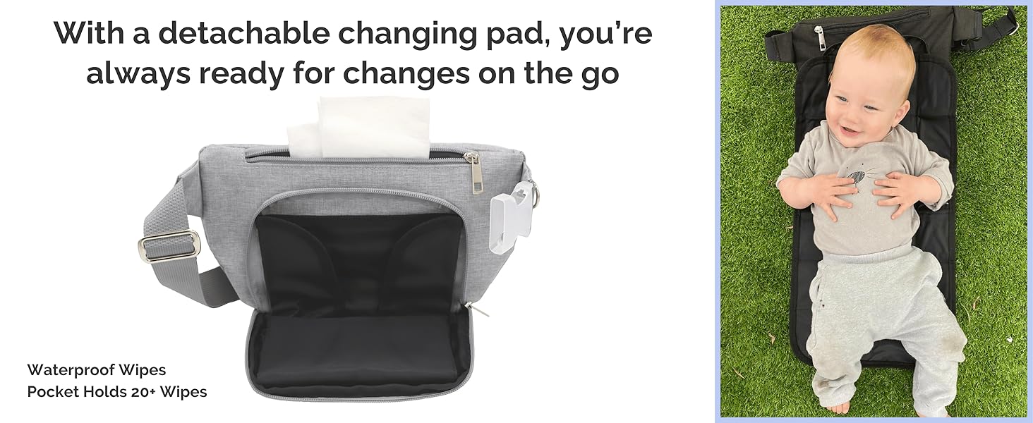 Suessie Fanny Pack Diaper Bag