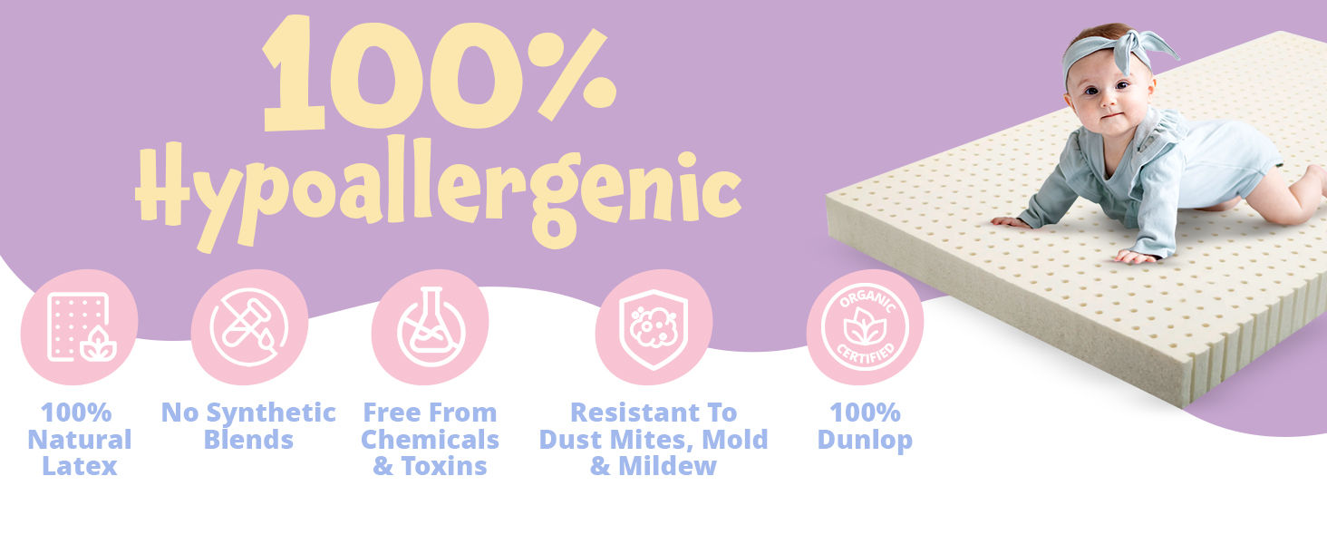 100% hypoallergenic