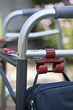 Green - Strong, Durable, and Lightweight Innovative Multi-Use Hook for Diaper Bags, Backpacks, Purses, Grocery Bags; Use on Baby Strollers, Shopping Carts, Walkers, Chairs - Jamouz