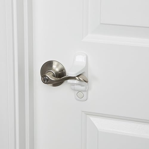 Safety 1st OutSmart Child Proof Door Lever Lock, White, 1 Count - Jamouz