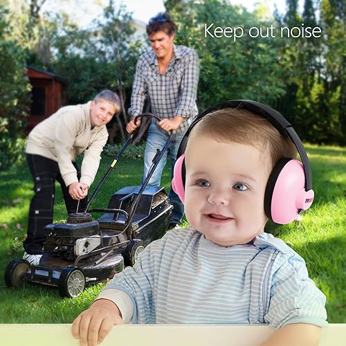 Baby Ear Protection Noise Cancelling Headphones for Babies for 3 Months to 3 Years (Blue) - Jamouz