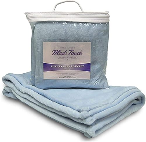 Mink Touch Luxury Baby Blanket OS BABY BLUE - Jamouz