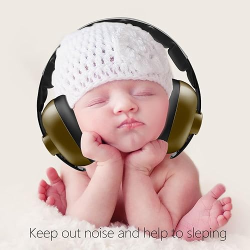 Baby Ear Protection Noise Cancelling Headphones for Babies for 3 Months to 3 Years (Blue) - Jamouz