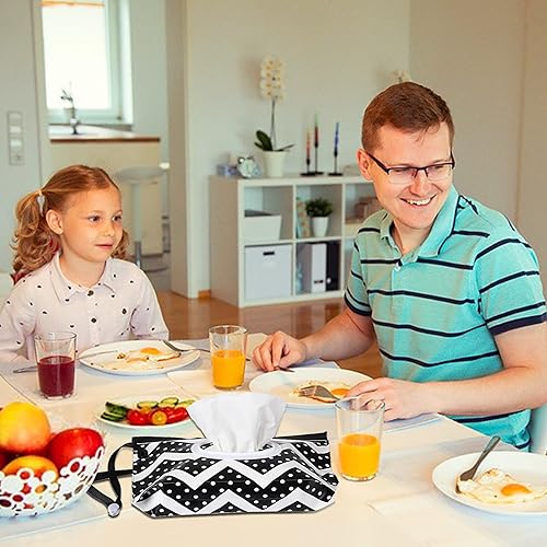 FEBSNOW 4 Pack Baby Wipe Dispenser, Portable Refillable Wipe Holder, Baby Wipes Container, Wipe Dispenser, Reusable Travel Wet Wipe Pouch (Geometric) - Jamouz