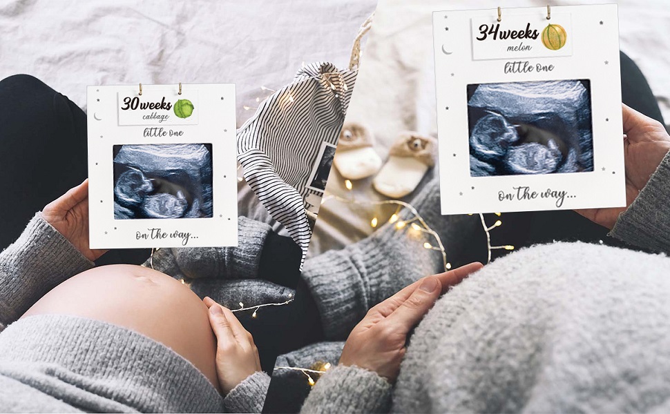 sonogram pregnancy milestone new parents gift baby reveal first time expecting parents gift for 2023