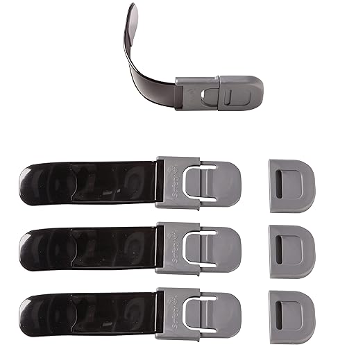 Safety 1st SS Multi-Purpose Appliance Lock, 4PK, Silver - Jamouz