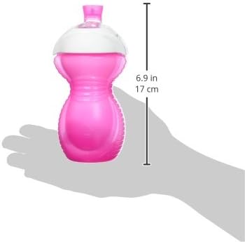 Munchkin® Click Lock™ Bite Proof Sippy Cup, 9 Ounce,2 Count (Pack of 1), Plastic, Blue/Green - Jamouz