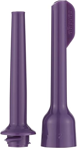 Contigo Kids Spill-Proof 14oz Tumbler with Straw and BPA-Free Plastic, Fits Most Cup Holders and Dishwasher Safe, 2-Pack Strawberry Cream & Blue Raspberry - Jamouz