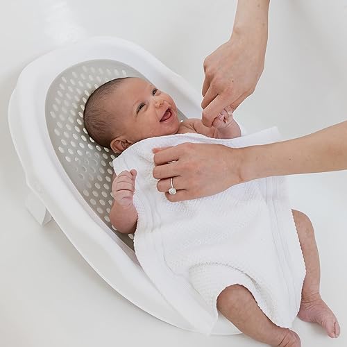 Newborn Bath Support, Ergonomic, Safe, Easy to Store, Ideal for up to 20lbs - Jamouz