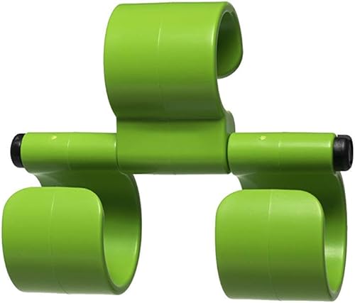 Green - Strong, Durable, and Lightweight Innovative Multi-Use Hook for Diaper Bags, Backpacks, Purses, Grocery Bags; Use on Baby Strollers, Shopping Carts, Walkers, Chairs - Jamouz