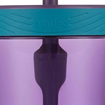 Contigo Kids Spill-Proof 14oz Tumbler with Straw and BPA-Free Plastic, Fits Most Cup Holders and Dishwasher Safe, 2-Pack Strawberry Cream & Blue Raspberry - Jamouz