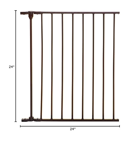 Dreambaby Mayfair Converta & Newport Adapta Baby Safety Gate Extension - 24 inches Wide - White - Model L2040BB - Jamouz