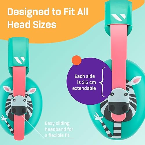 Vanderfields Baby Ear Protection Noise Cancelling Headphones for Babies, Toddlers, Infants 3 months to 2 years - Jamouz