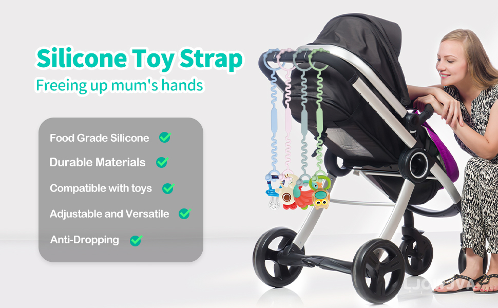 silicone toy strap
