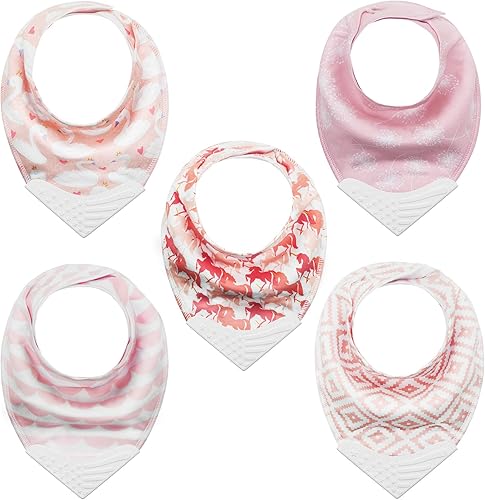 Giftty Baby Teething Bibs Set - Jamouz