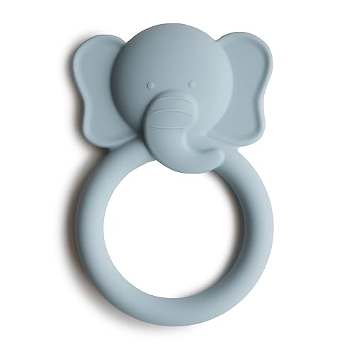 mushie Silicone Baby Teether Toy | Pretzel - Jamouz
