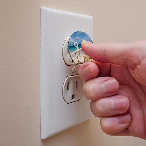 12 PCS Baby Child Proofing Outlet Covers, Electrical Safety Socket Protection Caps for 2-Prong Power Wall Plate Pure Black, czbhg-001 - Jamouz