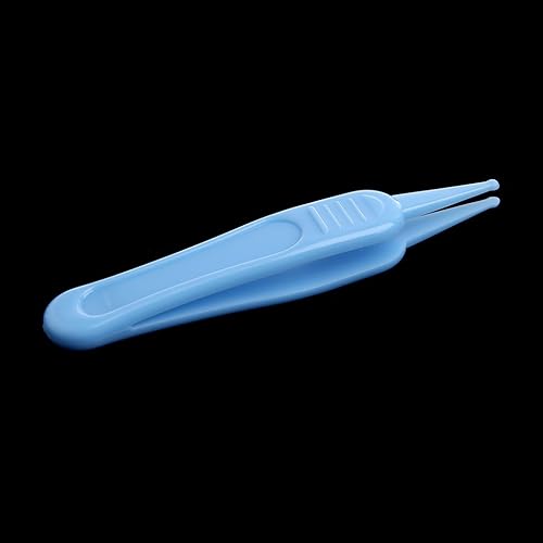 Baby Care Ear Nose Navel Cleaning Tweezers Safety Forceps Plastic Cleaner Clip - Jamouz