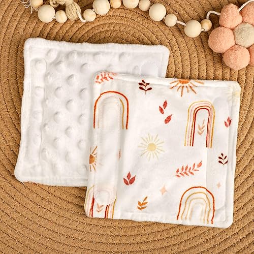 TANOFAR Baby Car Seat Strap Pads, Soft Carseat Straps Covers, Car Seat Straps Shoulder Pads for Girls, Seat Belt Cover Pad for Kids, Suitable for Baby Car Seat, Pushchair, Stroller, Rainbow - Jamouz