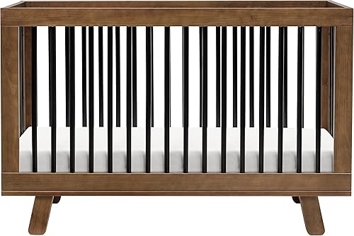 babyletto Hudson 3-in-1 Convertible Baby Crib with Toddler Bed & Daybed Conversion - Easy to Assemble - GREENGUARD Gold Certified w/ 4 Adjustable Mattress Heights - Natural - Jamouz