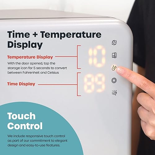 Wabi UVC LED Sanitizer & Dryer Ultra (White + Gunmetal Trim) - Jamouz