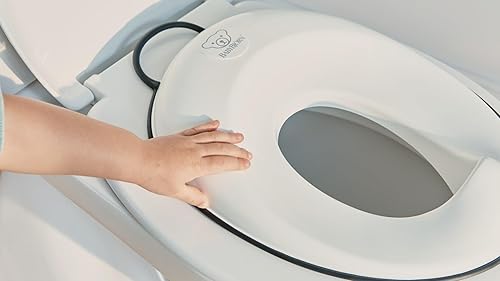 BABYBJORN Toilet Trainer, White/Gray, 1 Count (Pack of 1) - Jamouz