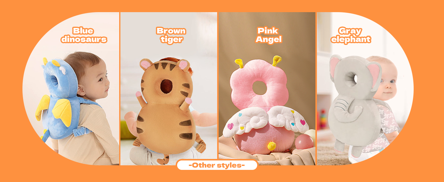 baby backpack head protection pillow