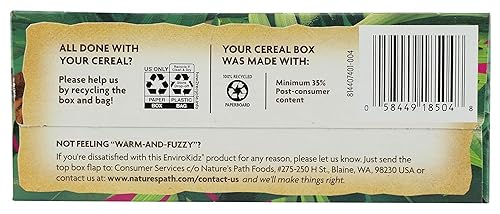 NATURES PATH CEREALS KIDS CHEETAH CHOMPS OR 10 OZ - Jamouz
