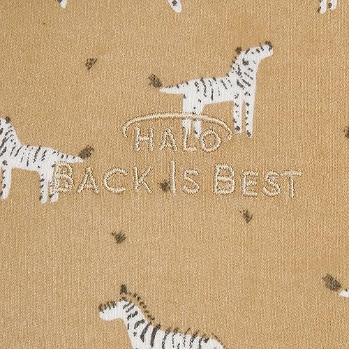 HALO 100% Cotton Sleepsack Swaddle, 3-Way Adjustable Wearable Blanket, TOG 1.5, Baby Blue, Newborn, 0-3 Months - Jamouz