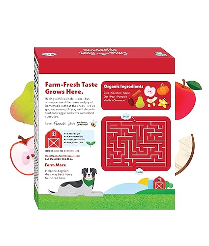 Once Upon a Farm Organic Soft Baked Kids' Bars, Mixed Berry | 8 Boxes, 32 Total Bars - Jamouz