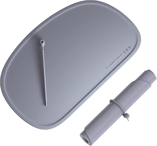 Cuddle Campus Set of 3 Silicone Placemats with Raised Edges for Kids,Toddlers,Babies, Non-Slip Dinning Table Mat, Baby Eating Mat, Food Mat - Jamouz