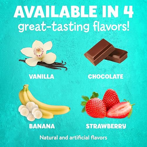 PediaSure Grow & Gain With Immune Support, Kids Protein Shake, Vanilla, 8-fl-oz Bottle, 6 Shakes - Jamouz